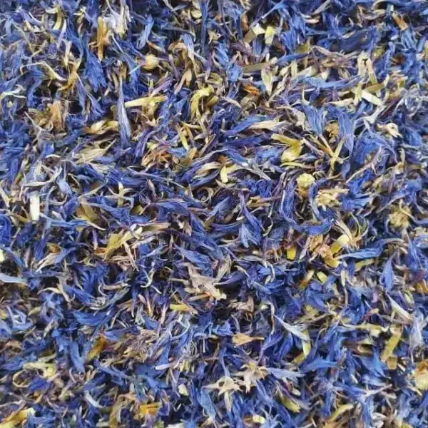 Pétales de bleuet séchés